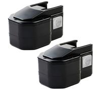 2x AEG 48-11-1014 Battery 14.4V 3000mAh