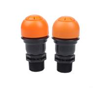2X Air Release Valve with Male NPT Threads for Agricultural and Residential Irrigation Air Bleeder Valve for Improved System Response (3/4 inch)