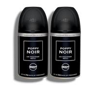 2x AírPurē | Poppy Noir - Air Freshener Refill | Designer Collection | 70 Days Freshness | 250mL Each