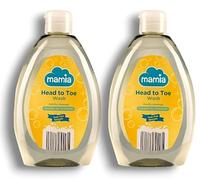 2X Aldi - Mamia | Head to Toe Wash - Suitable for Newborns | Gently Cleanses | 500 Each