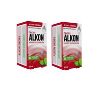 2X ALKON causes repulsion to alcohol and nausea 50ml