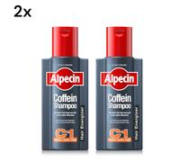 2x Alpecin C1 Caffeine Shampoo 75ml Reduces Hair Loss