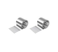 2X Aluminum Flashing Roll,6inx10ft Metal Roof Panels, (0.0078Inch/0.2mm) Aluminum Sheet Roll for Roofing Panels and DIY