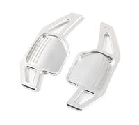 2x Aluminum Steering Wheel Shift Paddle Shifter Extension,Fit for Audi A1 A3 A4 A5 A6 A7 A8 Q5 Q7 TT S3 S4 S5 R8 2006-2009 2010 2011