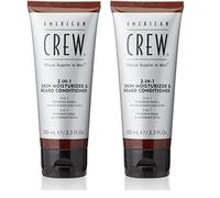 2X American Crew 2In1 Moisturizer & Beard Conditioner 100Ml New (108)
