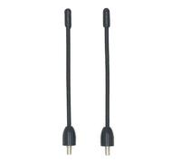 2x Antenna for Sennheiser Wireless Bodypack Mic - Repair Parts for Sk Ek 100, 300, 500 G1 Black