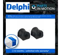 2x Anti Roll Bar Bush (pair) fits OPEL VECTRA C Rear Lower 02 to 09 Suspension