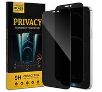 2X Anti Spy Screen Protector For iPhone 12 Pro Display Privacy Hard Glass