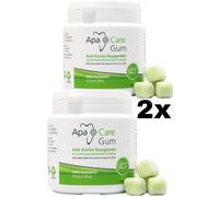 2x ApaCare Anti Caries Chewing Gum With Xylitol -Enamel Mineralisation Dry mouth