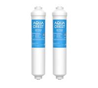 2X AQUACREST FF35C5J Fridge Freezer Water Filter, Replacement for Samsung (ONLY External) DA29-10105J DA99-02131B HAFEX/EXP American Style DA2010CB (2)