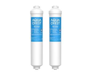 2X AQUACREST FF35C5J Fridge Freezer Water Filter, Replacement for Samsung (ONLY External) DA29-10105J DA99-02131B HAFEX/EXP American Style DA2010CB (2)