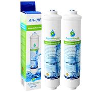 2X AquaHouse UIFH Compatible for Haier 0060823485A Kemflo Aicro Water Filter for Haier, CDA, Firstline, Frigistar refrigerators