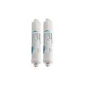 2X Aquati Under-Sink Tap Drinking Water Filter Replacement Inline Cartridges 1/4" Push Fit Connection