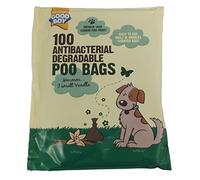 2X Armitage Good Boy Antibacterial Degradable Scented Dog Poo Bags - Pack of 100