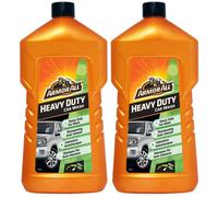 2x Armor All 2L Heavy Duty Car Shampoo Strong Dirt Car Wash Car Cleaner