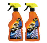2x Armor All Wash & Wax Waterless Car Wash Wax Polish Cleaner