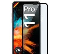 2x Armor Film For Apple iPhone 11 Pro Real Glass Full Screen Cover Tempered G...