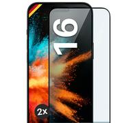 2x Armor Film For Apple iPhone 16 Tempered Real Glass Full Screen Cover Tempe...