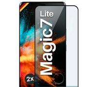 2x Armor Film For Honor Magic7 Lite Tempered Real Glass Full Screen Cover Tem...