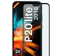 2x Armor Film For Huawei P20 Lite Tempered Real Glass Full Screen Cover Tempe...