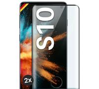 2x Armor Film For Samsung Galaxy S10 Real Glass Full Screen Cover Tempered Glass