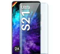 2x Armor Film For Samsung Galaxy S21 Ultra Glass Full Screen Cover Tempered G...