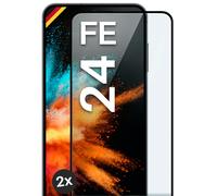 2x Armor Film For Samsung Galaxy S24 FE Real Glass Full Screen Cover Tempered...