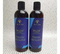 2x As I Am Dry & Itchy Scalp Care Olive And Tea Tree Oil Conditioner 355ml