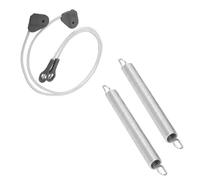 2x Aspares For Door Hinge Ropes And Springs To Fit Beko Dishwasher 1881050100 & 1881030100