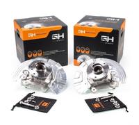2x Assembled Steering Knuckle Front Right=Left GH-281549AH/V