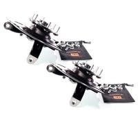 2x Assembled Steering Knuckle Front Right=Left GH-283017H/V