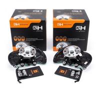 2x Assembled Steering Knuckle Front Right+Left GH-283300AH/V