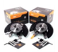 2x Assembled Steering Knuckle Front Right+Left GH-283387H/V
