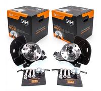 2x Assembled Steering Knuckle Front Right=Left GH-283640AH/V