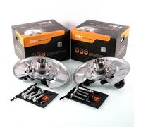 2x Assembled Steering Knuckle Rear Right=Left GH-281503H/V