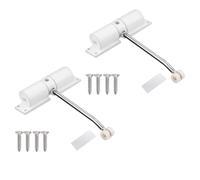 2X Automatic Door Closer, Zinc Alloy Safety Spring Door Closer Adjustable 30 Kg Closing Door Hinge