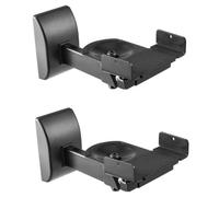 2x AV:Link Universal Side Clamping Speaker Wall Mount