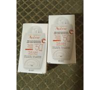 2x Avene SPF 50 + Mineral Fluid Very High Protection 40ml