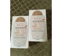 2x Avene Very High Protection Mineral Fluid SPF50 Sun Cream 40ml