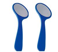 2x Avon Foot Works Oval Stainless Steel Foot File