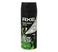 2X Axe Deodorant Spray Fresh Linen & Wasabi Body Spray 48H Protection 150Ml New