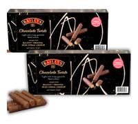 2x Baileys Chocolate | Wafers Twists Enjoy with Drinking Chocolate or Baileys Hot Chocolate | Christmas Gifts for Women Men Family | Xmas Presents | Unique gifts for friends Housewarming Couples