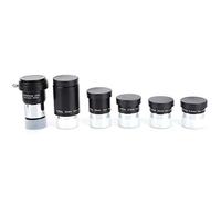 2X Barlow Lens with Plossl Eyepiece Set 6.3mm 10mm 12.5mm 20mm 32mm, 1.25 Inch Universal Telescope Accessory for Orion, M42 Thread for DSLR Camera Adapter
