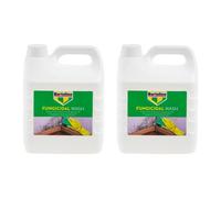 2X Bartoline Fungicidal Wash Mould Algae Mildew Cleaner Remover Surfaces 4L