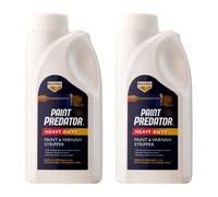 2X Bartoline Paint Predator Heavy Duty Paint & Varnish Stripper Non-Drip 1L