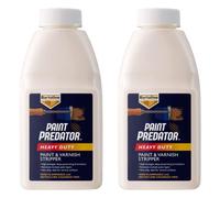 2X Bartoline Paint Predator Heavy Duty Paint Varnish Stripper Non-Drip 500Ml