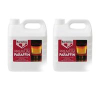 2X Bartoline Premium Paraffin Clean Burning Low Sulfur Liquid For Heaters 4L