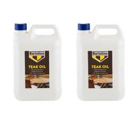 2X Bartoline Teak Oil Wood Furniture Sealer Protector Exterior Interior Use 5L