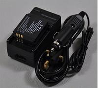 2x Battery+Charger for AD43-00197A BP125A IA-BP125 IA-BP125A IA-BP125EPP HMX-QF30WP/EDC HMX-M20 HMX-Q10 HMX-Q100 HMX-Q130 HMX-Q130B k1a