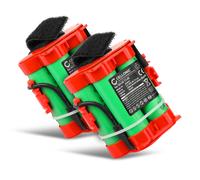 CELLONIC 2x Battery for Tool Compatible with Husqvarna Automower 305, Automower 105, Compatible with Gardena R40Li, 505 69 73-20 - (2500mAh, 18V)